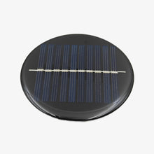Load image into Gallery viewer, Portable Round Solar Panel 0.48W 6V 80mA