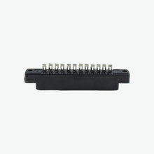 Load image into Gallery viewer, 12 Contact Card Edge Connector (Black) - 3.96mm Pitch 5A 600V AC