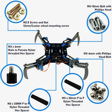 Load image into Gallery viewer, Quadruped Spider Robot DIY Kit