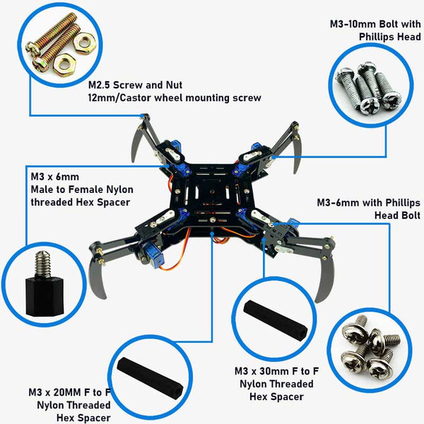 Diy spider hot sale robot