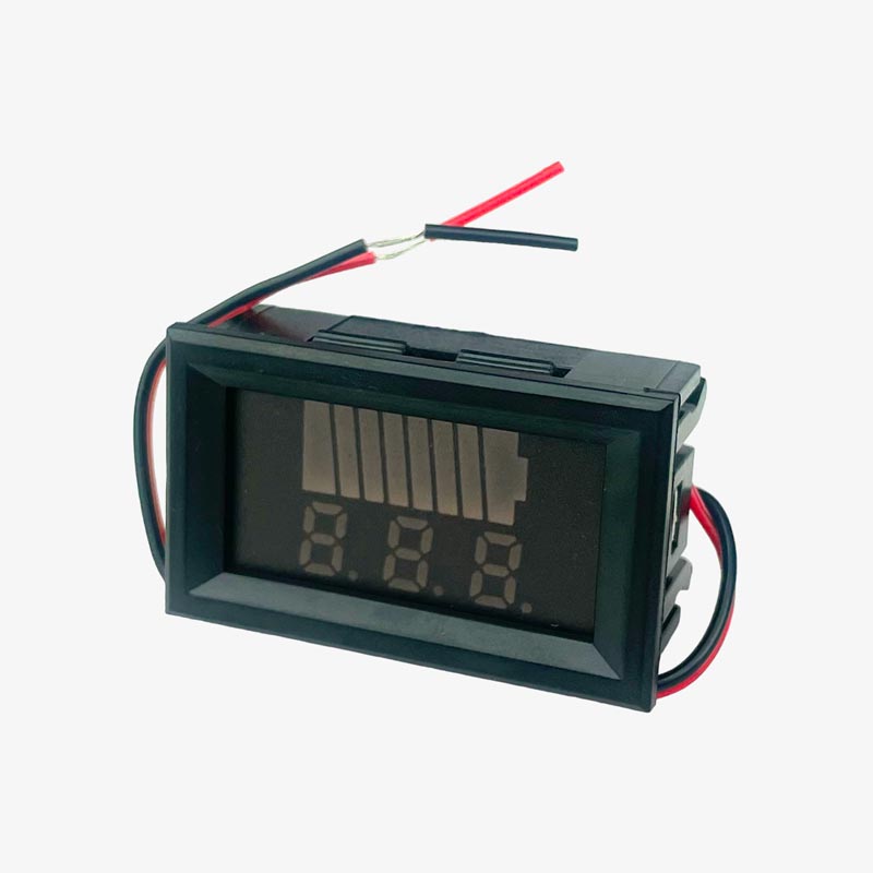 Buy DC 12V-60V Lead-acid Li-Ion Digital Battery Capacity Indicator Charge  Tester Voltmeter online at
