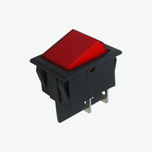 Load image into Gallery viewer, 4 Pin DPST Rocker Switch - 6A 250V AC (Illuminated Option)