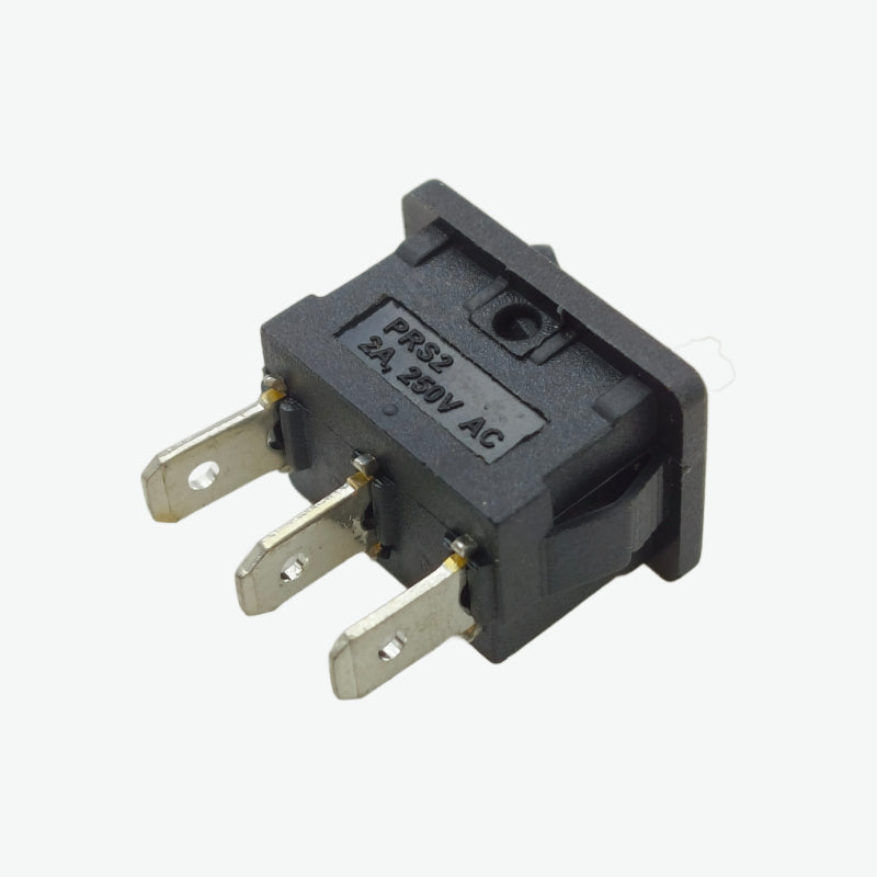3 Pin SPDT Rocker Switch 6A 250V AC