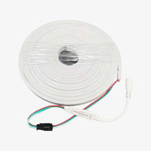 Load image into Gallery viewer, SMD3535RGB Neon Flexible Strip Light WS2811 12V DC Waterproof LED light for Decoration- 5 meter