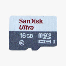 Load image into Gallery viewer, Sandisk Ultra 16GB Micro SD Card