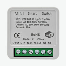 Load image into Gallery viewer, Smart Wireless WIFI 16A Switch Work with Alexa , Smart life app, Google home and IFTTT
