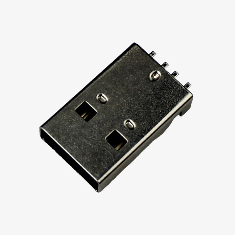 CONNECTEUR USB MALE TYPE A SMD