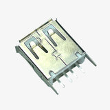 USB Type-A Female Connector (White)