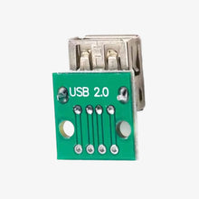 Load image into Gallery viewer, USB Female to 2.54mm Breakout Board with Direct 4P Adapter