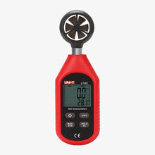 Load image into Gallery viewer, UNI-T UT363 Mini Digital Anemometer Digital Wind Speed and Temperature Meter