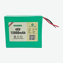 Load image into Gallery viewer, 48V 15Ah Li-ion (NMC) Battery Pack