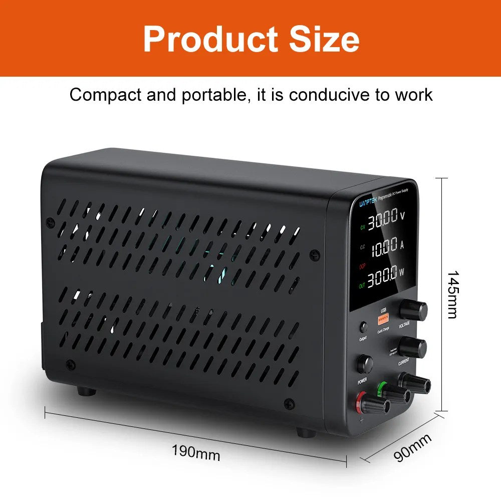 WANPTEK WPS305H DC Adjustable Power Supply - 30V/5A