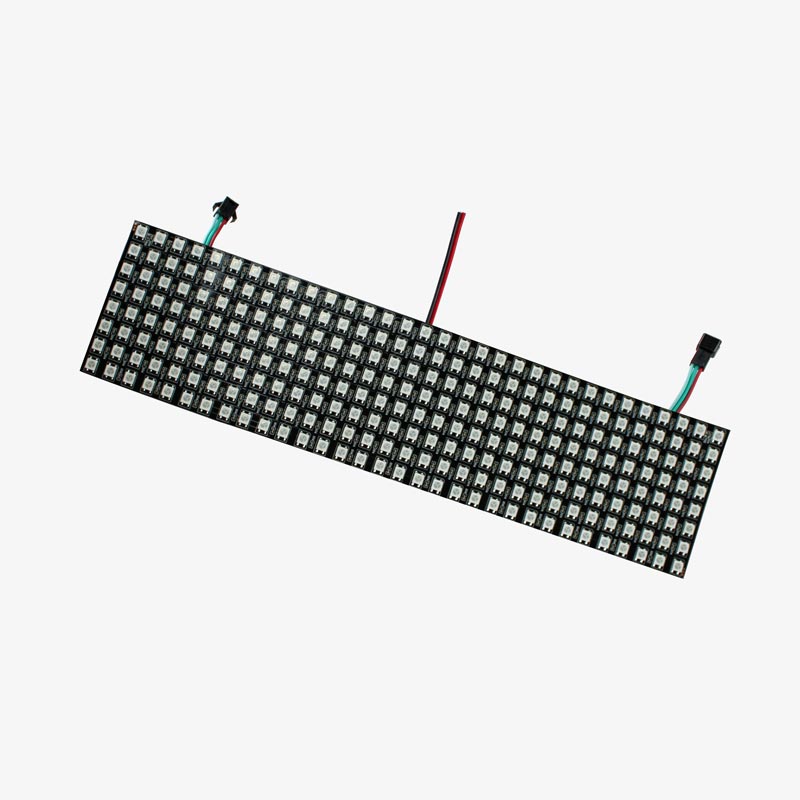 Flexible 8×32 WS2812B 5050 Pixel RGB LED Matrix Panel