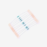 0 Ohm, 1/4 Watt Resistor with 1% tolerance (Pack of 10)