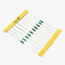 Load image into Gallery viewer, 10M ohm, 1/4 Watt Resistor