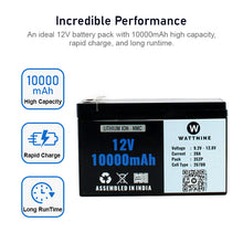 Load image into Gallery viewer, 12V10Ah Battery Pack