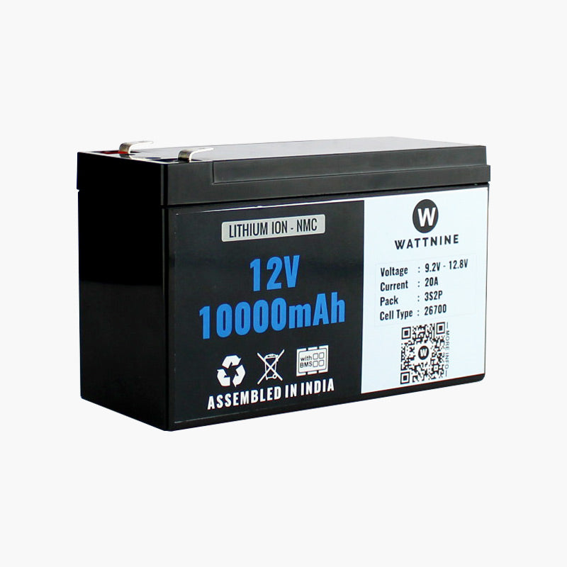 12V 10Ah Lithium(NMC) Battery