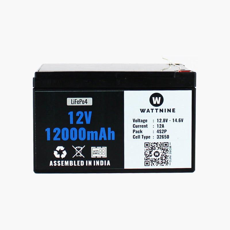 LiFePO4 12 Volt 12Ah Batteries 