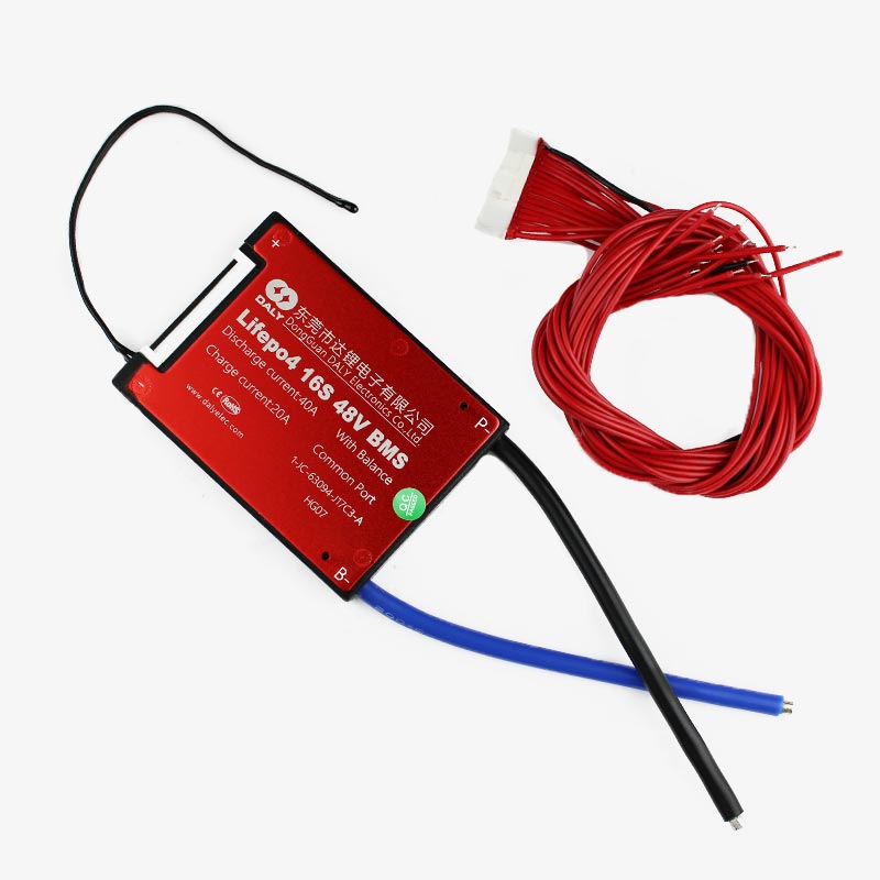 DALY LiFePo4 16S 48V 40A BMS Board