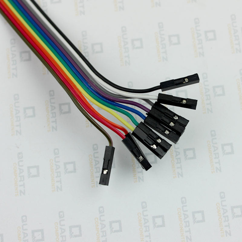 Female to Female Connecting Wires / Jumper Wires (Set of 10)