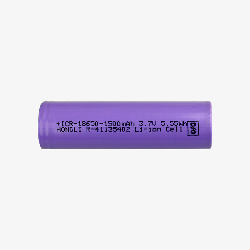 3.7V 18650 1500mAh Lithium ion battery Supplier