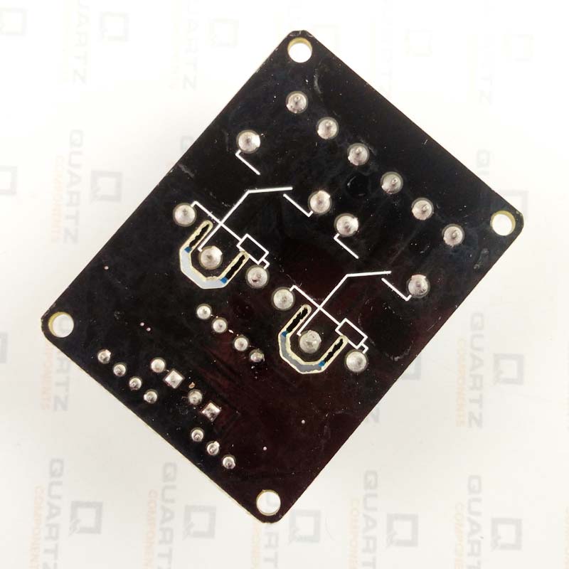 2 Channel Relay Module With Optocoupler Back
