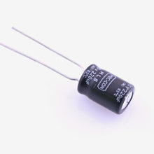 Load image into Gallery viewer, 220uF 25V Electrolytic Capacitor