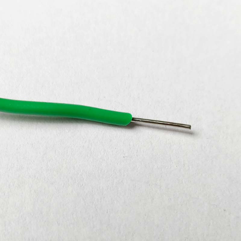 23AWG Single Strand Wire (Green - 1mtr)