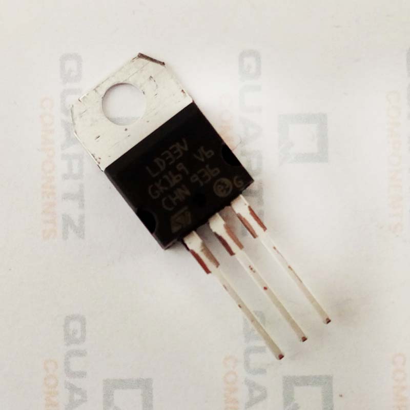 LM1117V33 / LD1117V33 - 3.3V Voltage Regulator 950mA (TO-220)