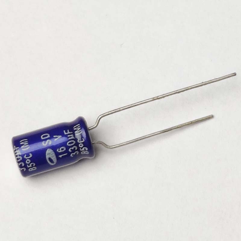 330uF 16V Electrolytic Capacitor