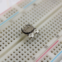 Load image into Gallery viewer, trimpot on breadboard