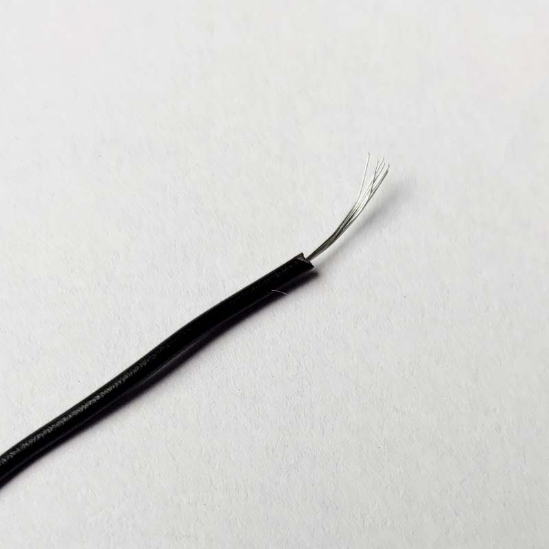 36AWG Multi Strand Wire BLACK