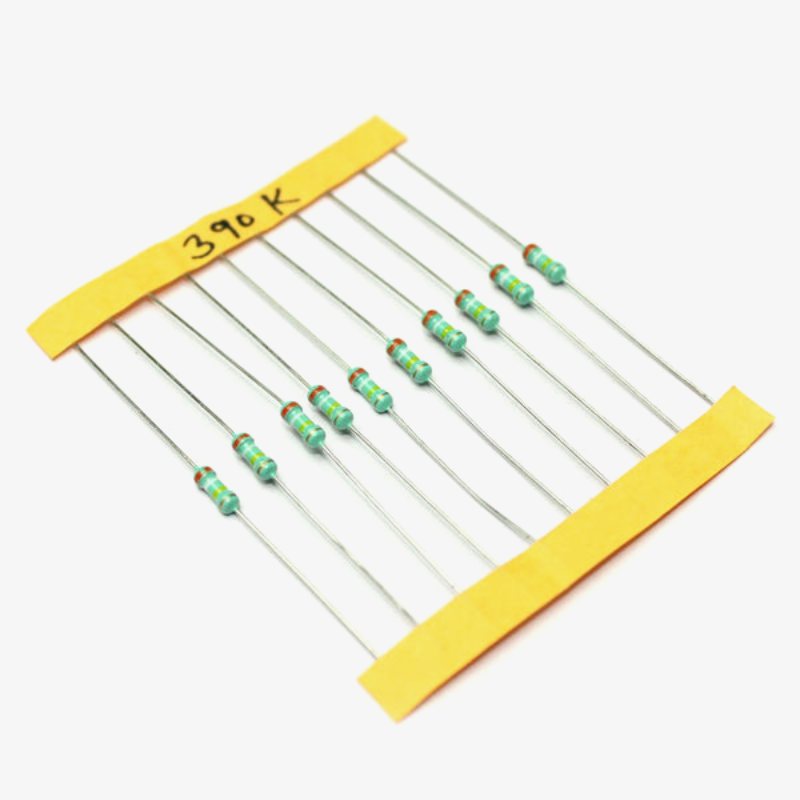 Resistenze 390 Ohm 1/4W 5% - Confezione Da 50 Pezzi, Per Elettronica E Fai Da Te - Foto 3