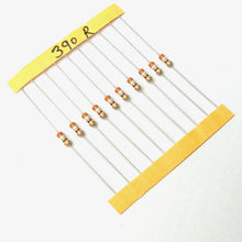 Load image into Gallery viewer, 390 ohm, 1/4 Watt Resistor