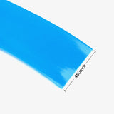 450mm PVC Heat Shrink Sleeve for Lithium Battery Pack - 1 Meter (Blue)