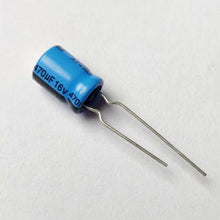 Load image into Gallery viewer, 470uF 16V Electrolytic Capacitor