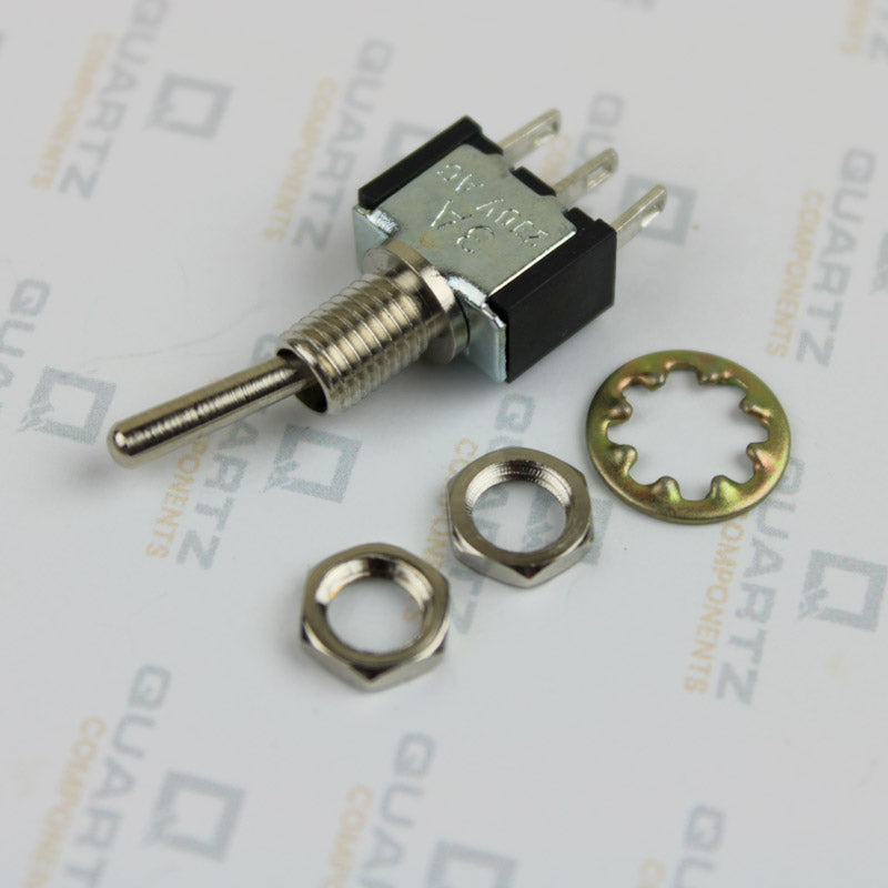 3 pin Toggle switch with hex bolt and washer