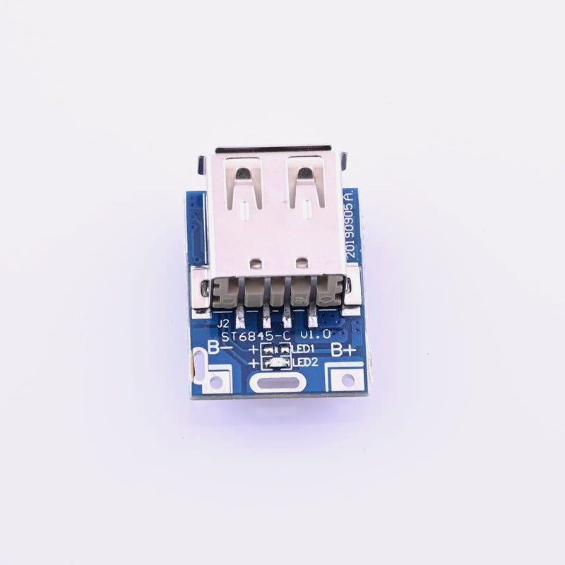 USB 5V Step-Up Booster Lithium Battery Charging and Protection Module for Power Bank