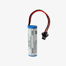 Load image into Gallery viewer, 600mAh 3.7V 14500 Li-ion Battery with BMS and SM Connector