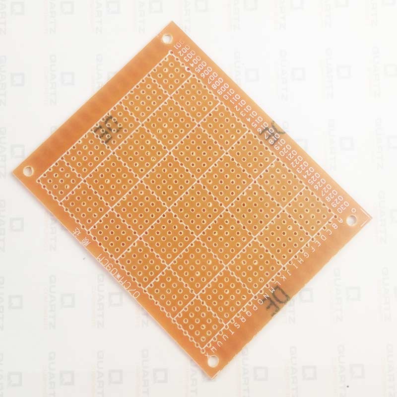 10pcs 7x9cm Solder-Friendly Prototype PCB Boards – DIY Circuit Breadboard, 1.2mm Thick