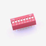 8 Position DIP Switch