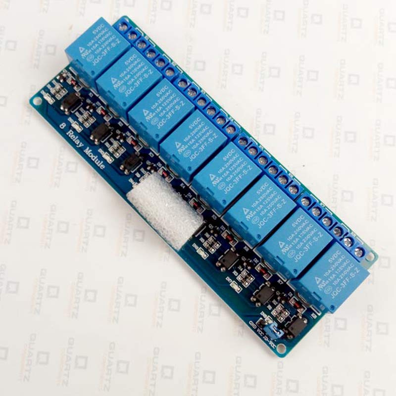 8 Channel 5V Relay Module with Optocoupler