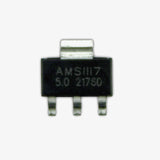 AMS1117 – 5V, 1A  Voltage Regulator IC - SOT-223 SMD Package