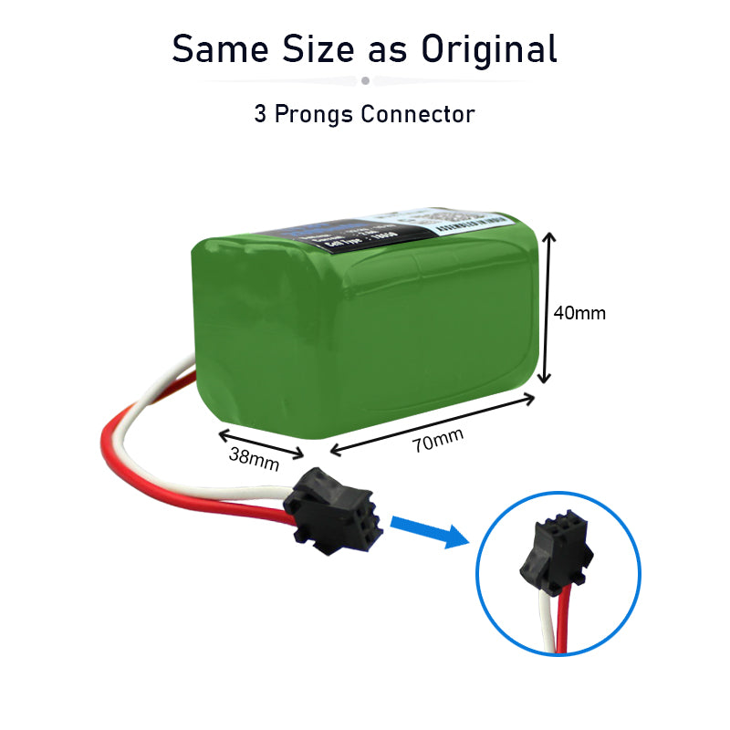 vacuum battery connector
