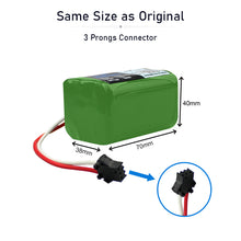 Load image into Gallery viewer, vacuum battery connector