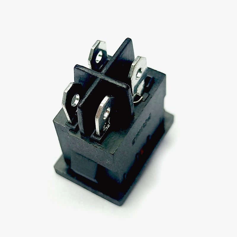 6A 250V AC Rocker Switch with Light