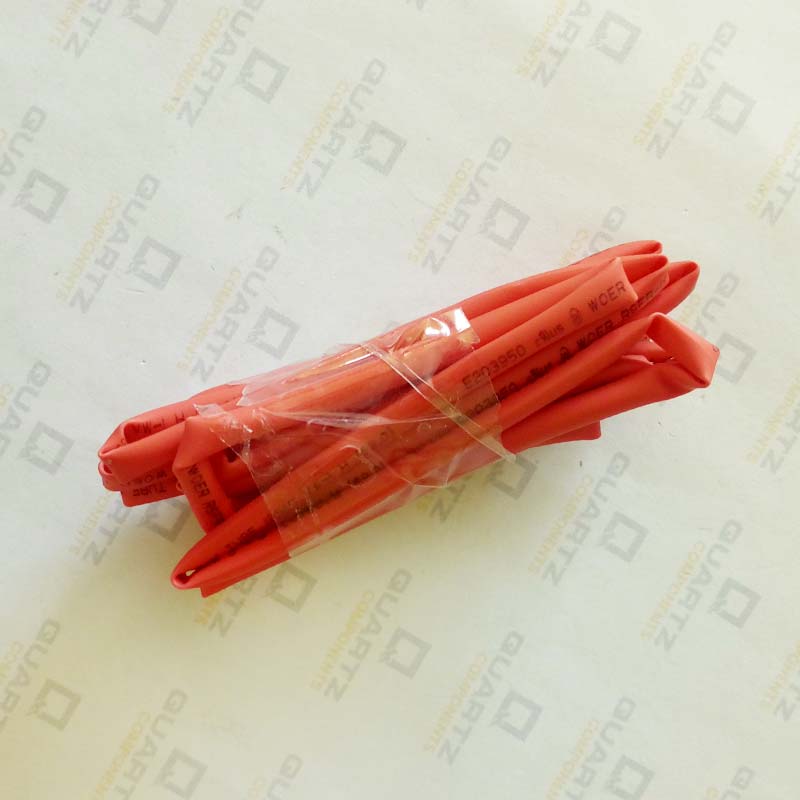Heat Shrink Sleeve Tube - 2mm Diameter - Red - 1 meter