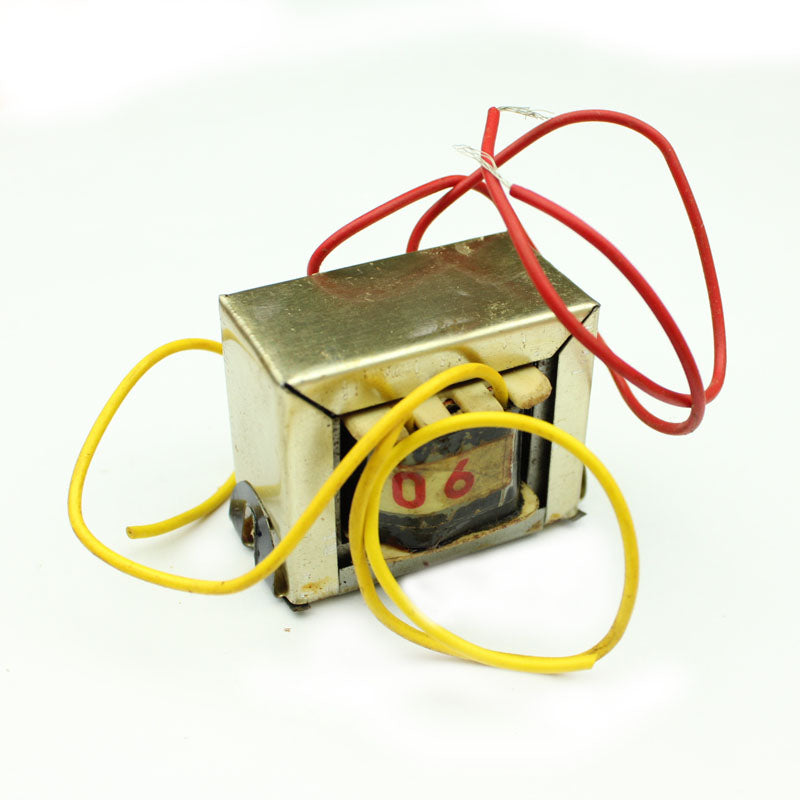 6-0-6 Center Tapped Step-down Transformer (6V/12V, 1Amp)