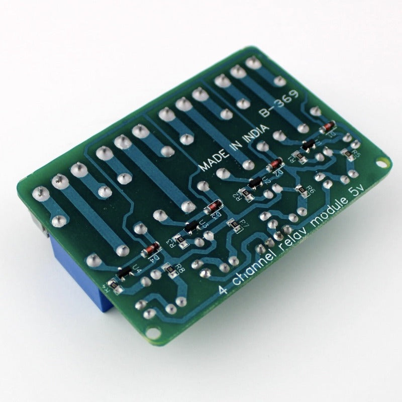 Relay module with protection four channel 