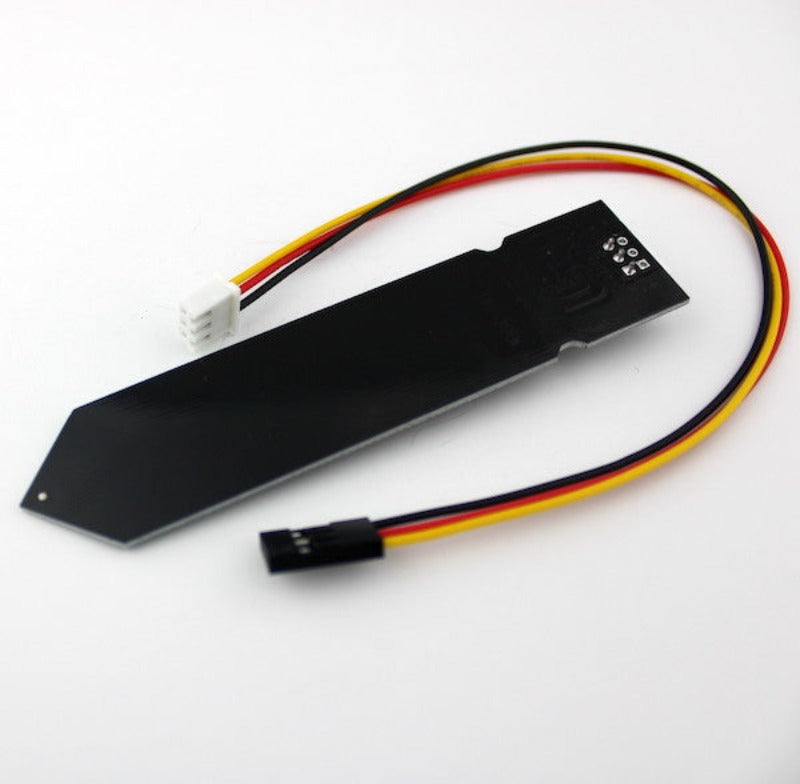 Capacitive soil moisture sensor back side